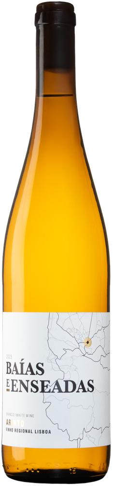 Arinto white wine bottle from Baías e Enseadas