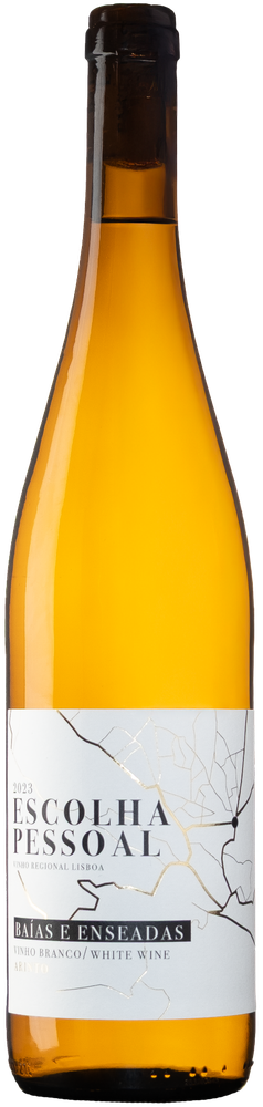 Arinto Escolha Pessoal 2022 white wine bottle from Baías e Enseadas