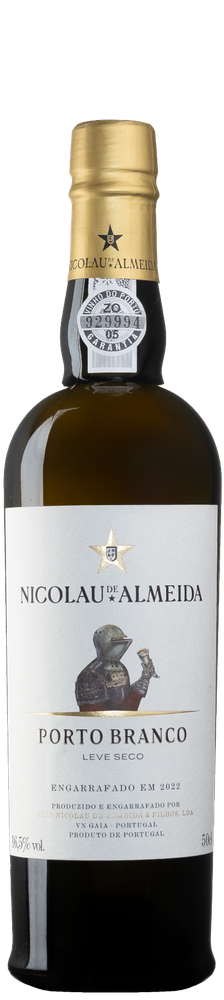 Porto Branco Leve Seco white port bottle from Nicolau de Almeida